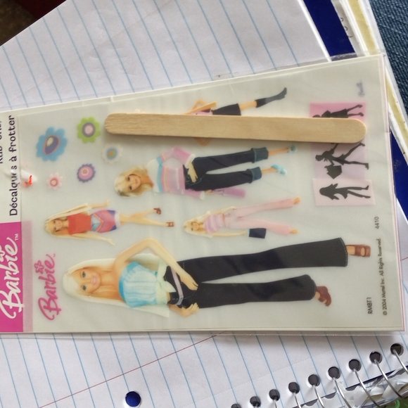 4 Sets of Stickers, Disney, Barbie, Sandylion, & 1 more - Picture 7 of 9